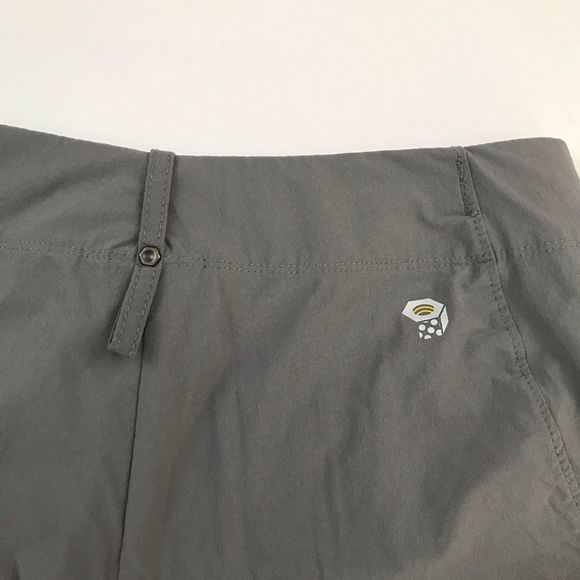 Mountain Hardwear Petra Shorts Hiking Gray Sz 4 - Picture 3 of 6